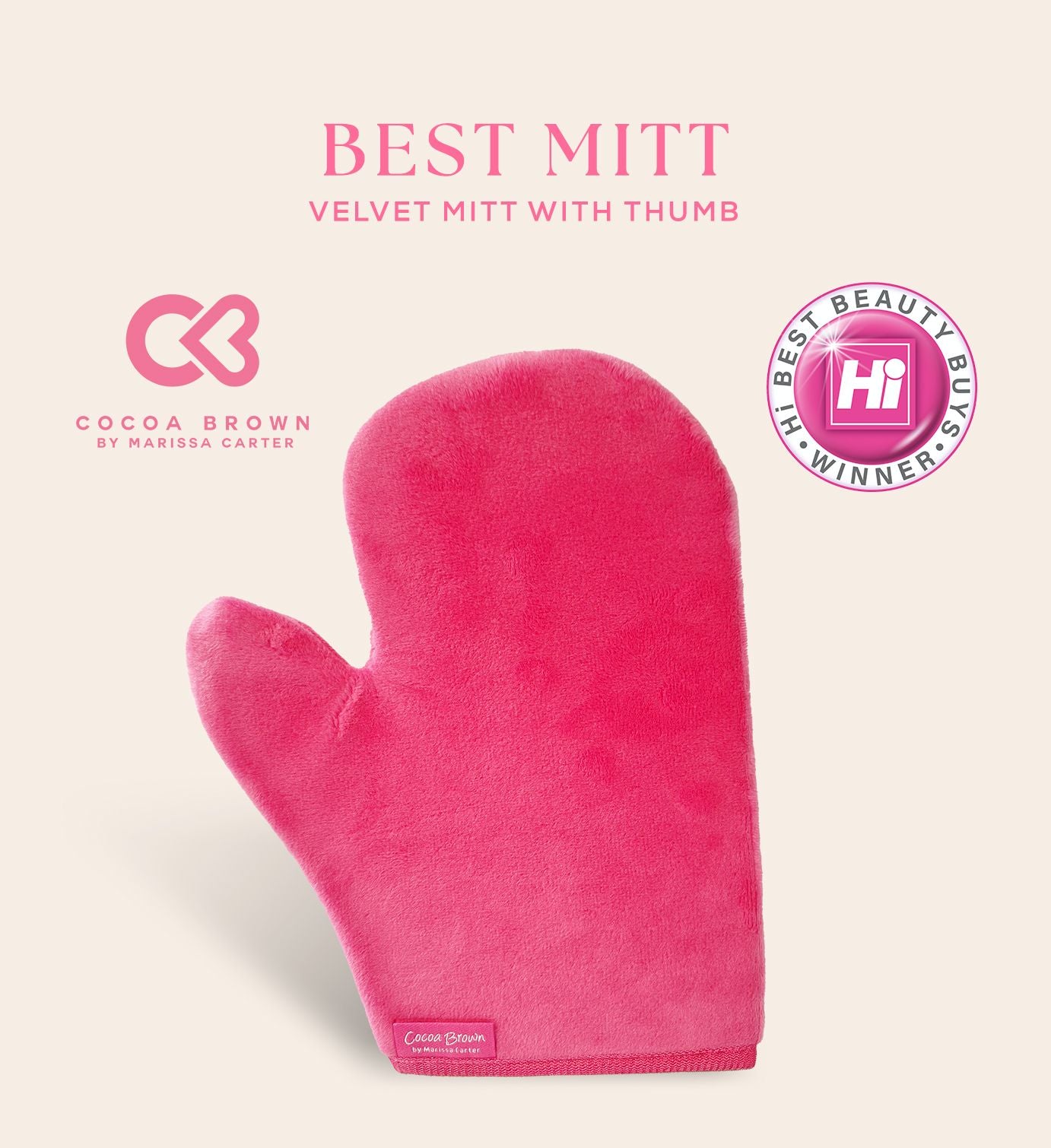 Velvet Self Tan Mitt with Thumb